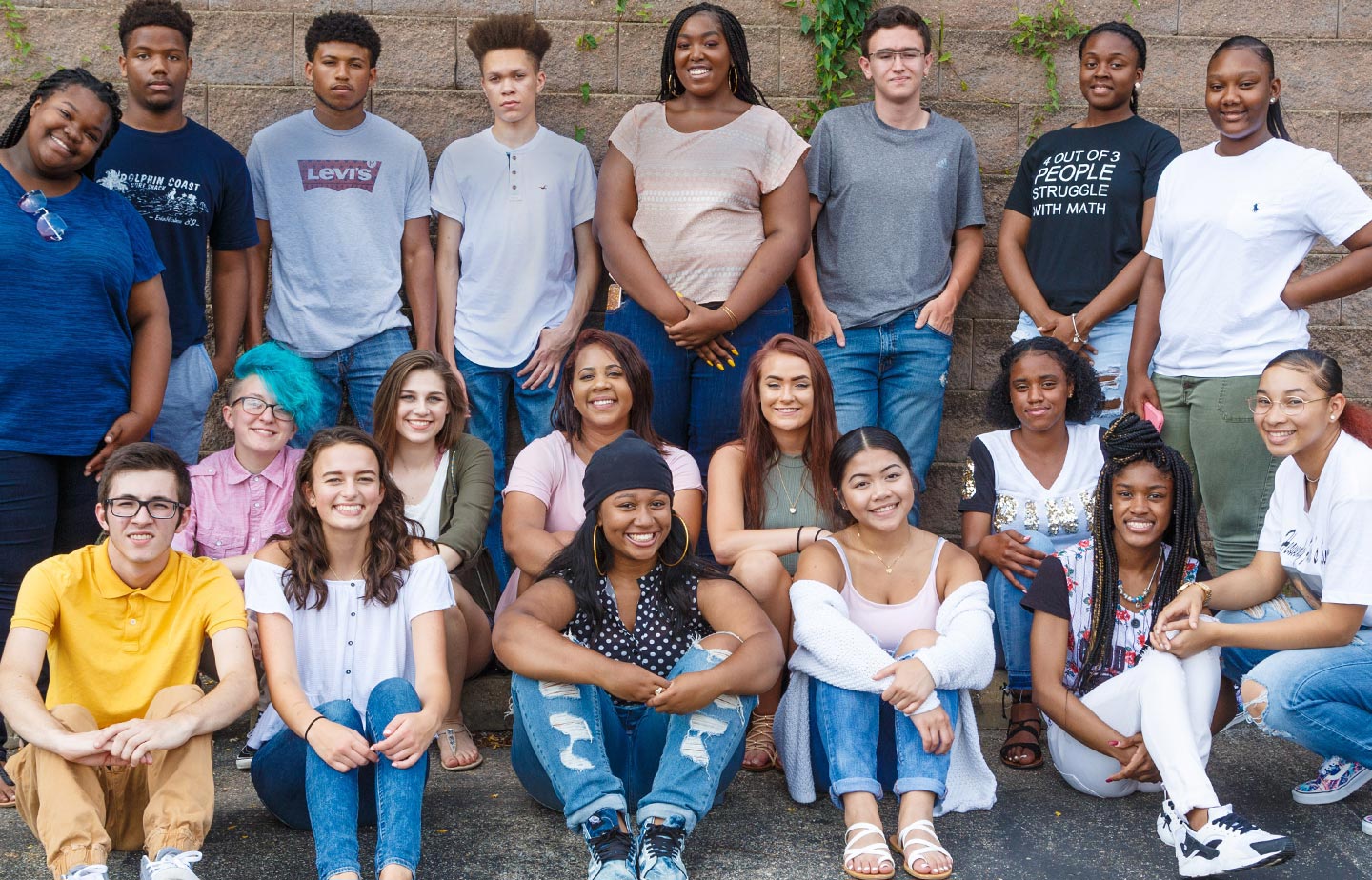 Group of Promise Ambassador senior high school students