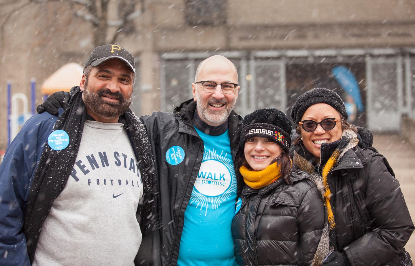 Walkers at the Walk for One Promise event