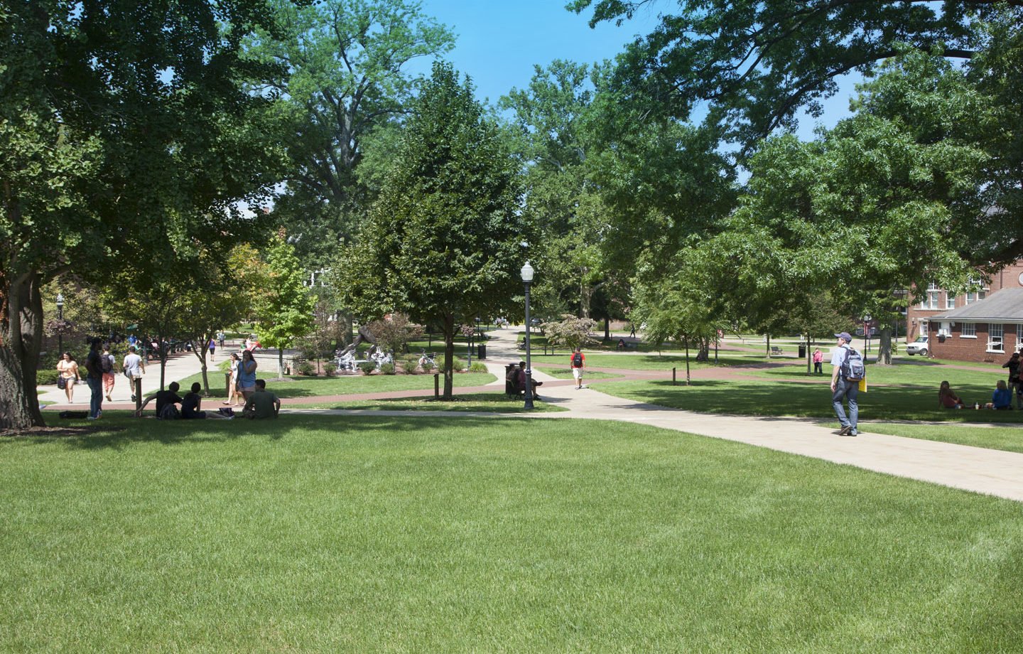 Campus green space